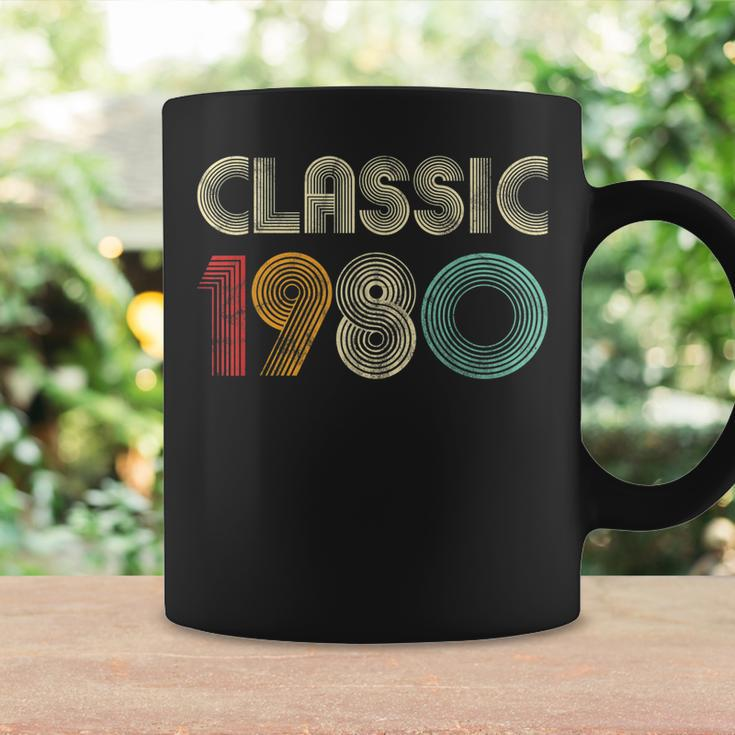Klassisch 1980 Vintage 43 Geburtstag Geschenk Classic Tassen Geschenkideen