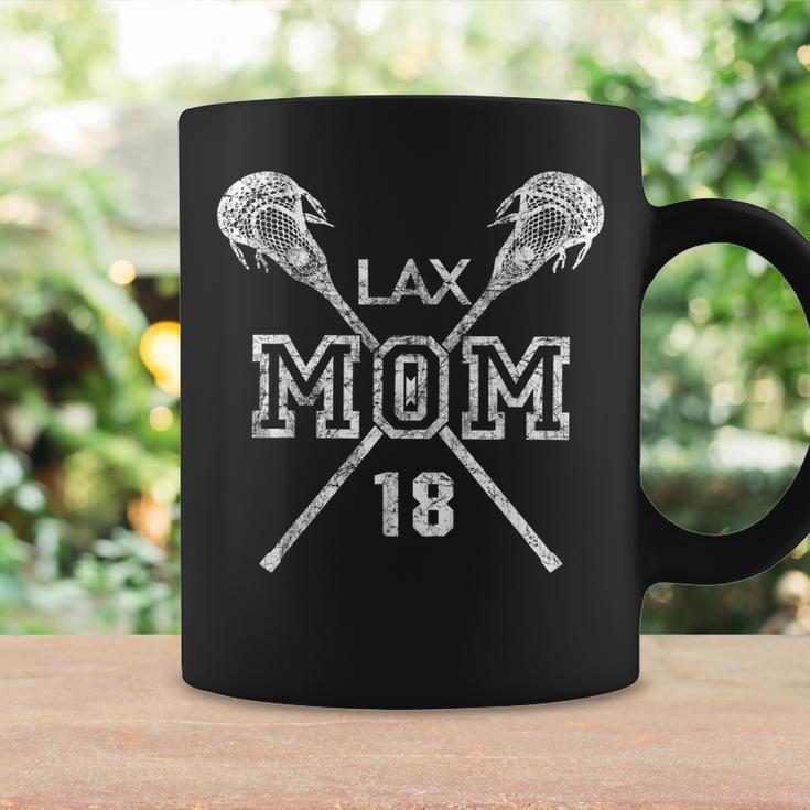 Lax Mom 18 Lacrosse Mom Player Number 18 Mothers Day Gifts Coffee Mug Gifts ideas