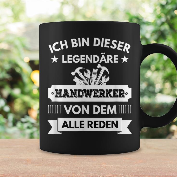 Legende Handwerker Tassen, Lustiger Spruch für Herren Geschenkideen