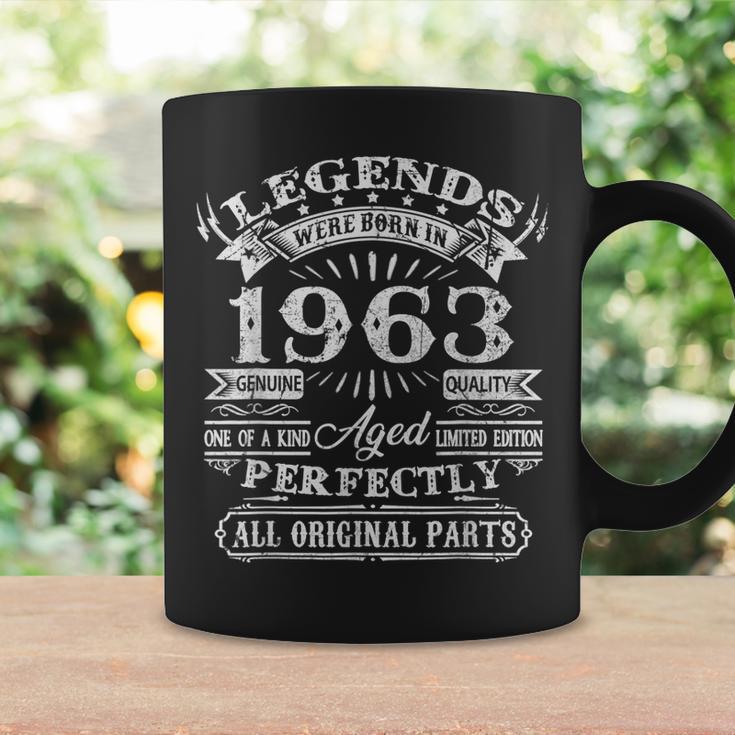 Legenden 1963 Geboren - 60. Geburtstag Mann V2 Tee Tassen Geschenkideen