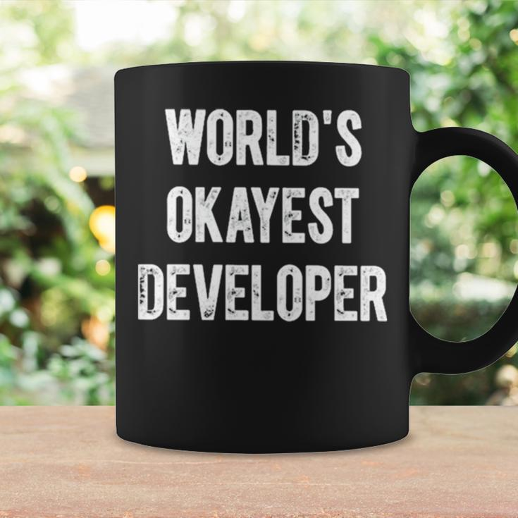 Lente Game Dev World Okayest DeveloperCoffee Mug Gifts ideas