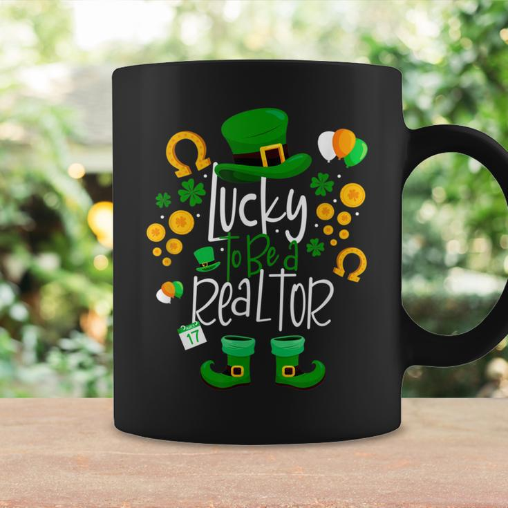 Leprechaun Realtor Lucky To Be A Realtor St Patricks Day Coffee Mug Gifts ideas