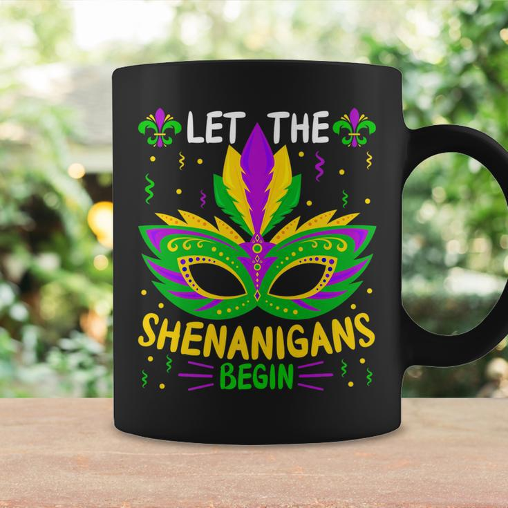 Let The Funny Shenanigans Begin Carnival Mardi Gras Coffee Mug Gifts ideas
