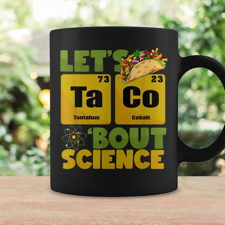 Lets Tacos Bout Science Cinco De Mayo Funny Teacher Coffee Mug Gifts ideas