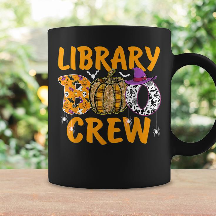 Library Boo Crew School Librarian Halloween Library Book V6 Coffee Mug Gifts ideas