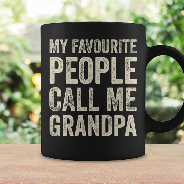 Lieblingsmensch Opa Tassen, My Favourite People Call Me Grandpa Geschenkideen