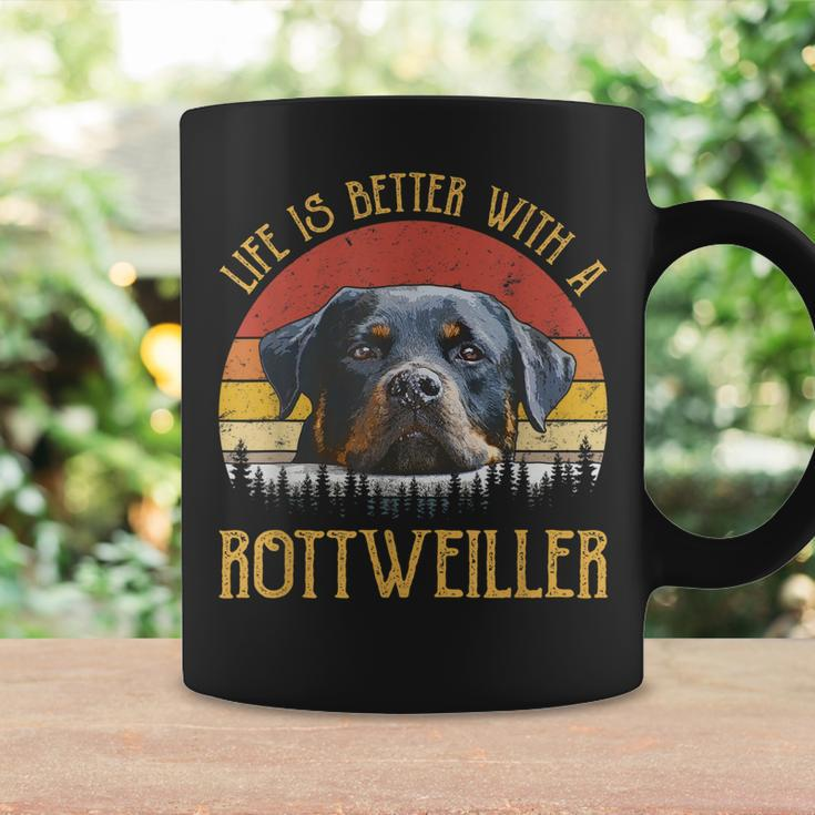 Life Is Better With A Rottweiler Dog Lover Gift Coffee Mug Gifts ideas