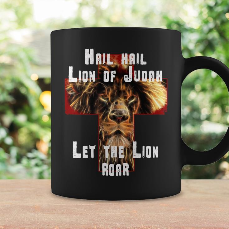 Lion Of Judah Cross Jesus Christian Lord God Believer Gift Coffee Mug Gifts ideas