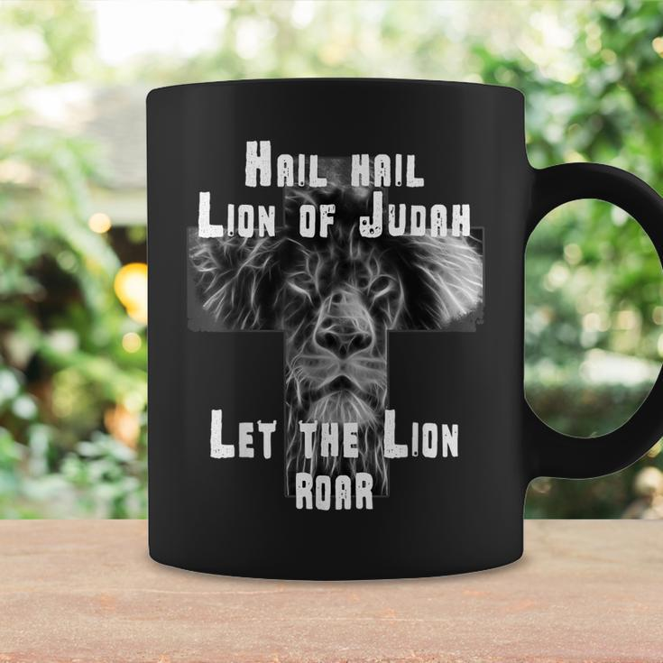 Lion Of Judah Cross Jesus Christian Lord God Believer Gift Coffee Mug Gifts ideas