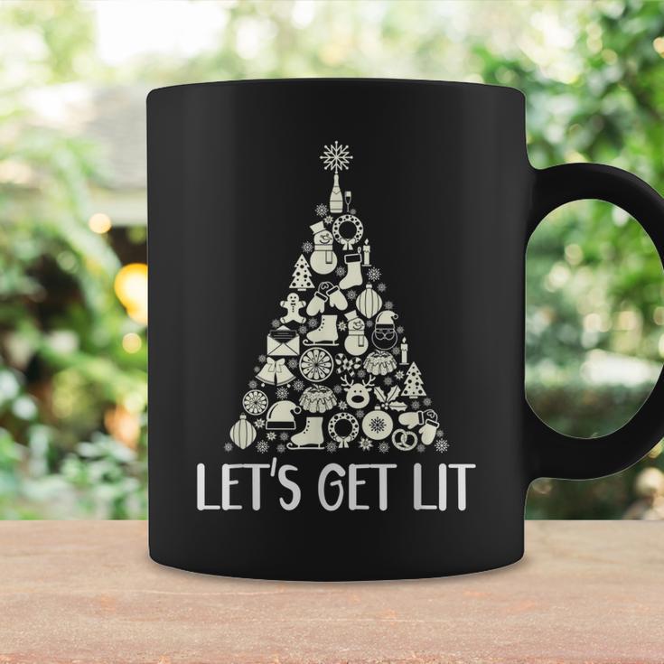 Lets Get Lit Weihnachtsbaum Geschenke Lebkuchen Schneemann Tassen Geschenkideen