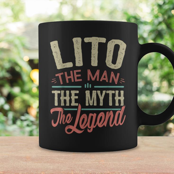 Lito From Grandchildren Lito The Myth The Legend Gift For Mens Coffee Mug Gifts ideas