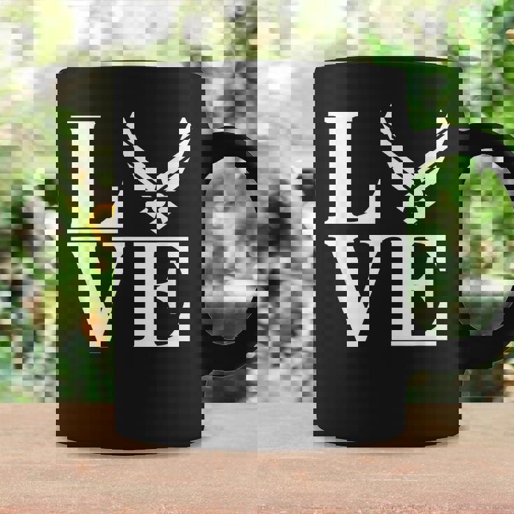 Love Air Force Proud Air Force Girlfriend Women Coffee Mug Gifts ideas