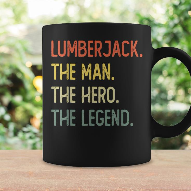 Lumberjack The Man The Hero The Legend Coffee Mug Gifts ideas