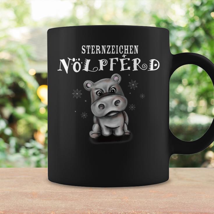 Lustiges Nölpferd Nilpferd Sternzeichen Geschenk Fun Tassen Geschenkideen