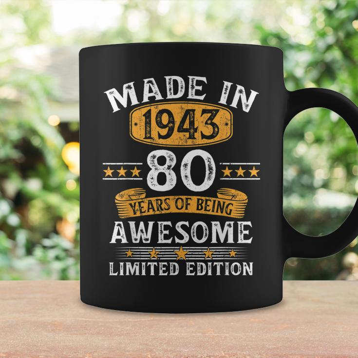 Made In 1943 80 Years Old 80Th Birthday Gifts For Men Coffee Mug Gifts ideas