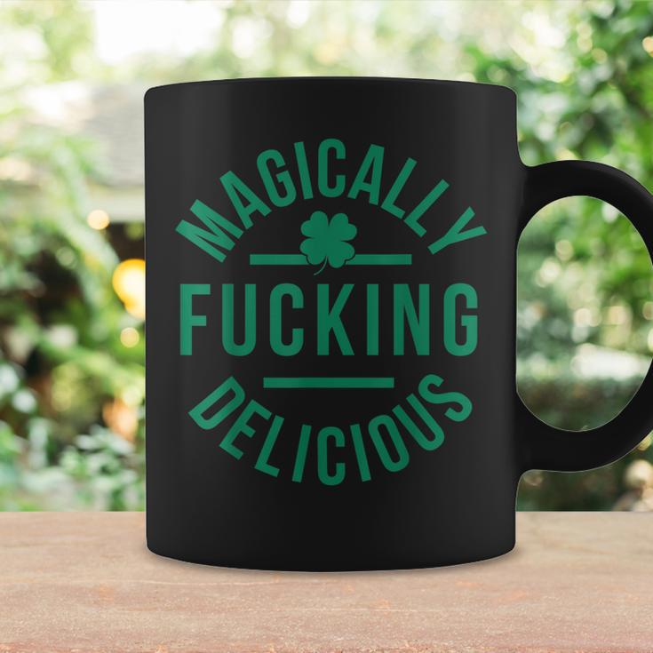 Magically Fucking Delicious Funny Shamrock St Patricks Day Coffee Mug Gifts ideas