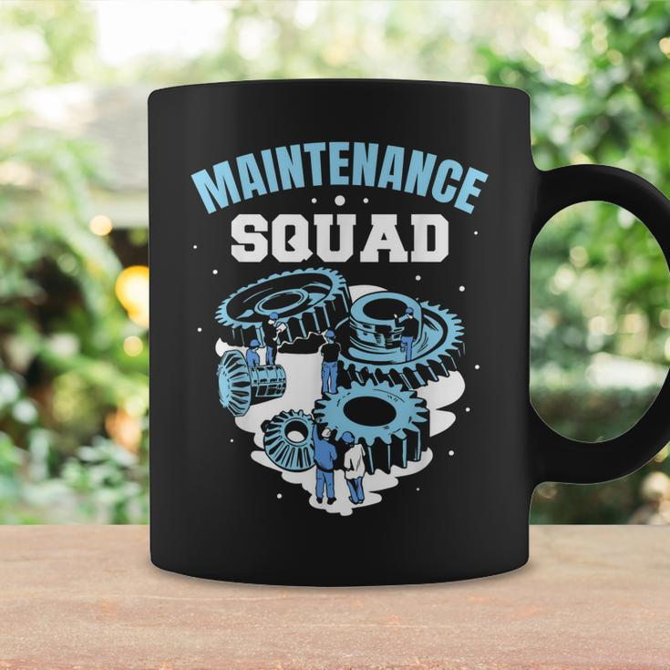 Maintenance Squad Men Worker Maintenance Man Technician Coffee Mug Gifts ideas