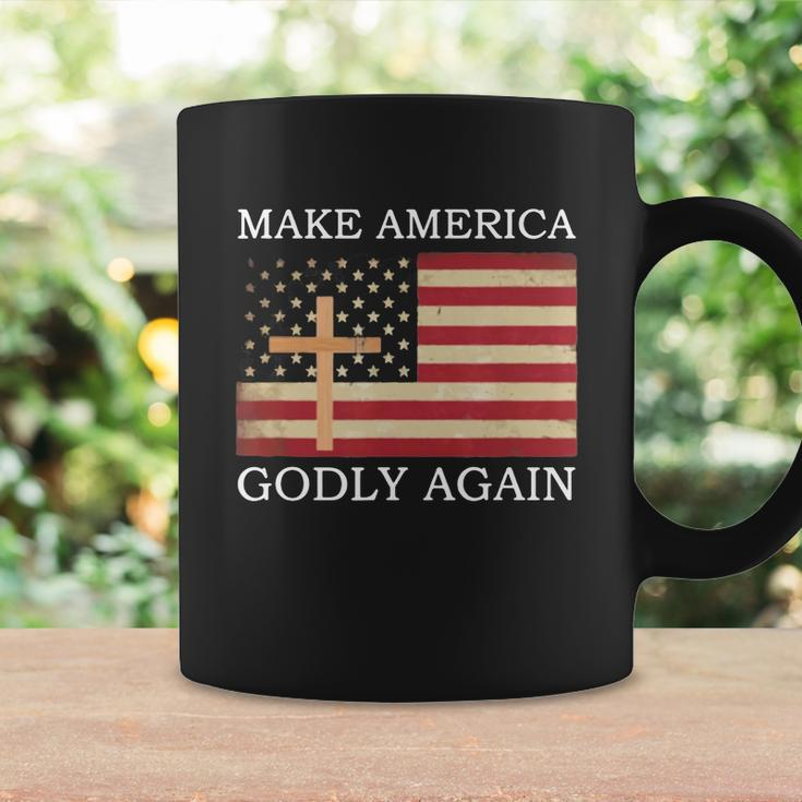Make America Godly Again American Flag V2 Coffee Mug Gifts ideas