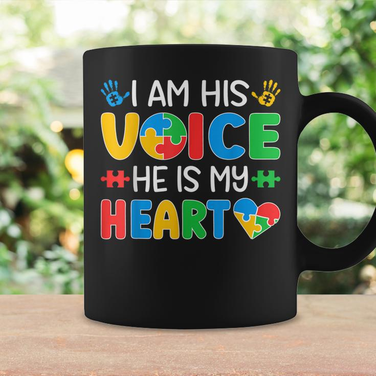 Mama Autistic Mom Autistic Dad Papa Autism Awareness Month Coffee Mug Gifts ideas