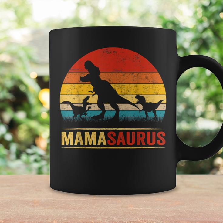 Mama DinosaurRex Mamasaurus 2 Kids Family Matching Coffee Mug Gifts ideas