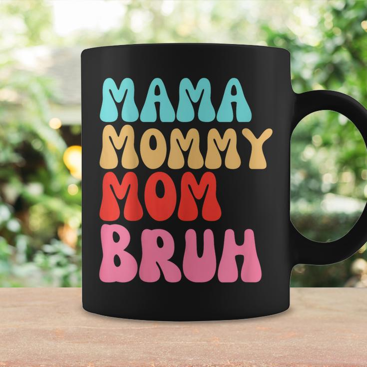 Mama Mommy Mom Bruh Mothers Day Vintage Funny Groovy Mother Coffee Mug Gifts ideas