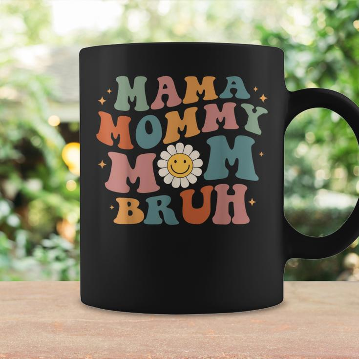 Mama Mommy Mom Bruh Retro Groovy Mothers Day Gifts Women Coffee Mug Gifts ideas