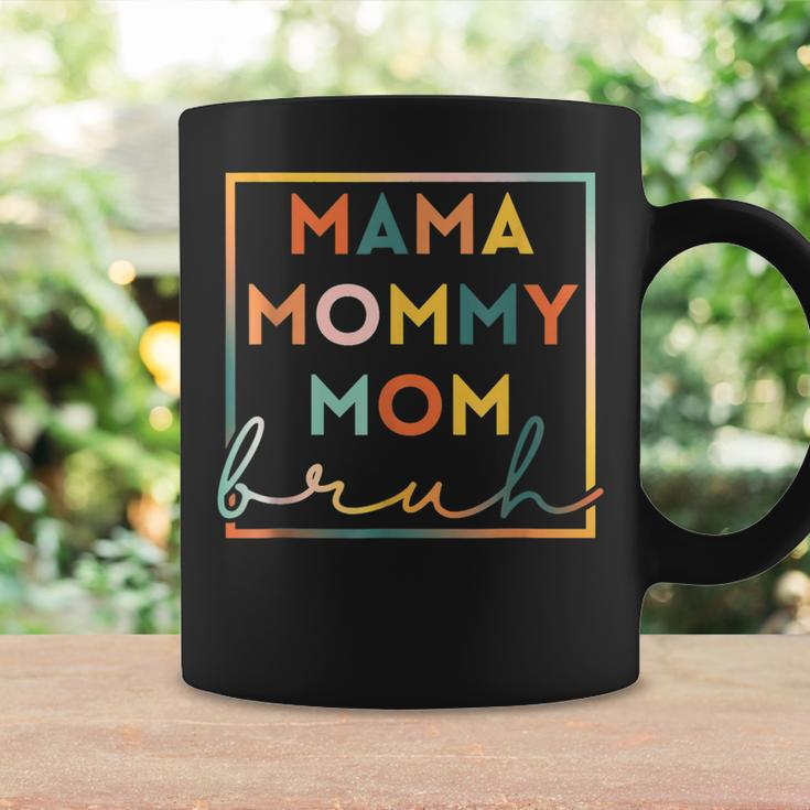 Mama Mommy Mom Bruh Sarcastic Mom Rainbow Mothers Day Coffee Mug Gifts ideas