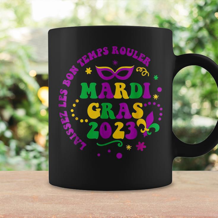 Mardi Gras 2023 Laissez Les Bons Retro Tuesday Fat Coffee Mug Gifts ideas