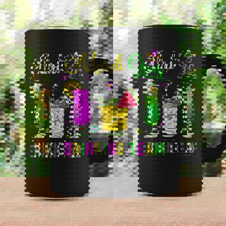 Mardi Gras Drinking Team Carnival Fat Tuesday Lime Cocktail Coffee Mug Gifts ideas