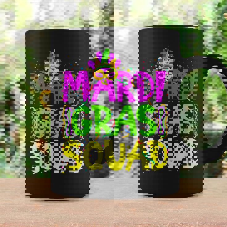 Mardi Gras Squad Party Costume Outfit - Funny Mardi Gras Coffee Mug Gifts ideas