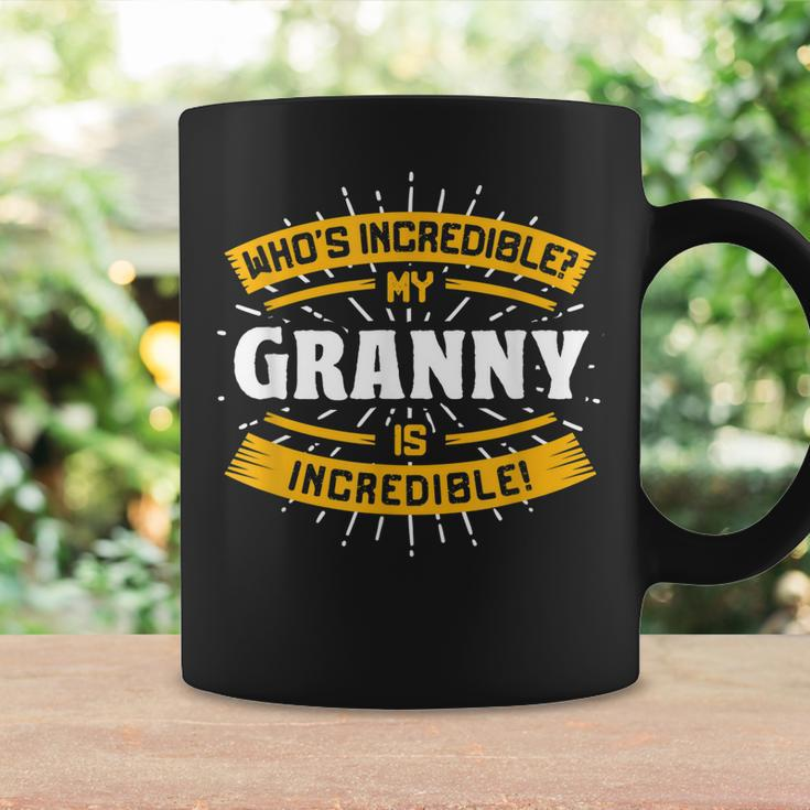 Meine Oma Ist Unglaublich Lustig Oma Humor Großmutter Familie Tassen Geschenkideen