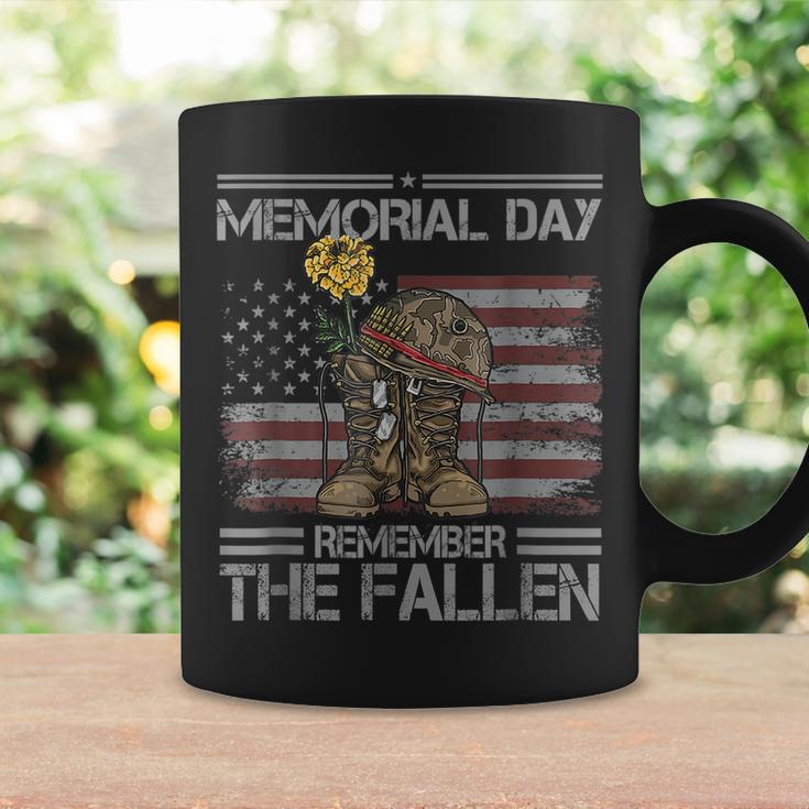 Memorial Day Remember The Fallen Military Usa Flag Vintage Coffee Mug Gifts ideas
