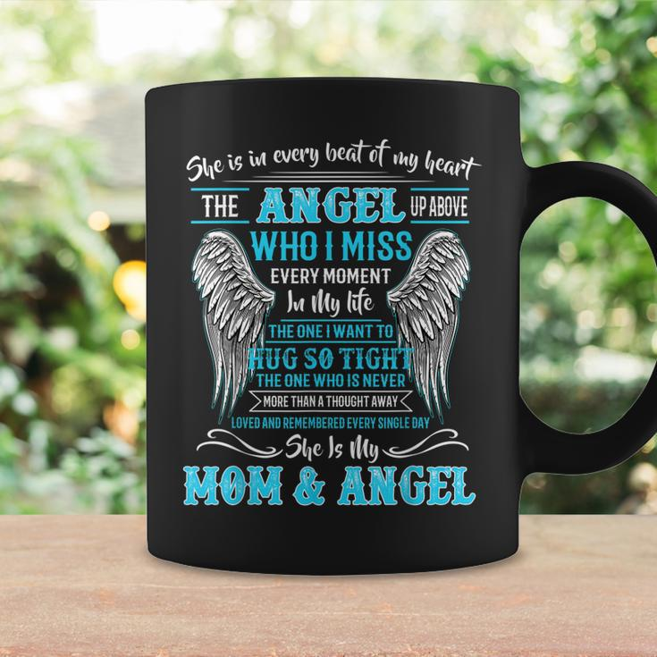 Memory Of Parents In Heaven Gift For Daughter Son Loss Mom Coffee Mug Gifts ideas