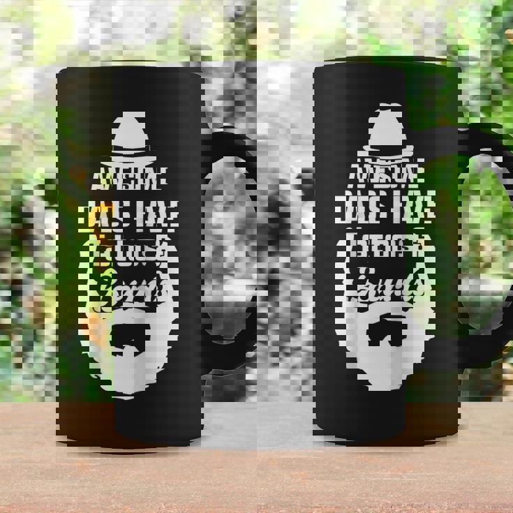 Mens Awesome Dads Have Tattoos And Beards Father Day Coffee Mug Gifts ideas Mens Awesome Dads Have Tattoos And Beards Father Day Coffee Mug Gifts ideas