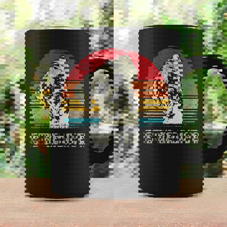 Mens Best Boxer Dad Ever Funny Boxer Dog Dad Fathers Day Gift Coffee Mug Gifts ideas