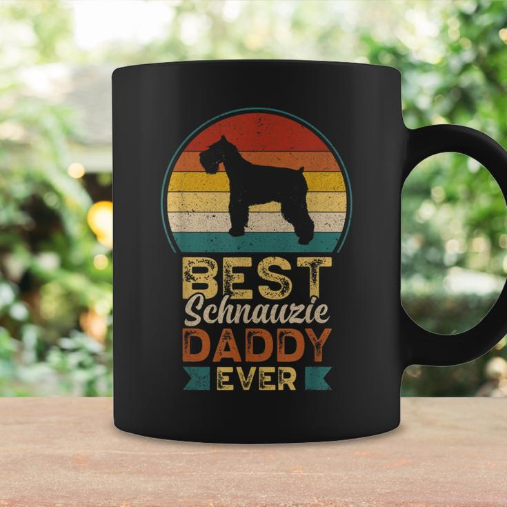 Mens Best Schnauzie Daddy Ever Fathers Day Mini Schnauzer Dad Coffee Mug Gifts ideas