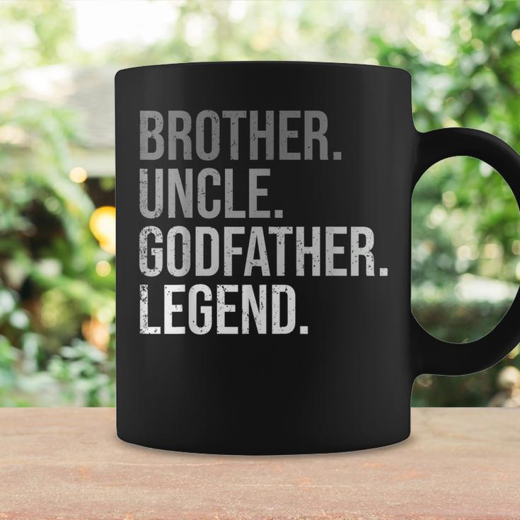 Mens Brother Uncle Godfather Legend Fun Best Funny Uncle Coffee Mug Gifts ideas