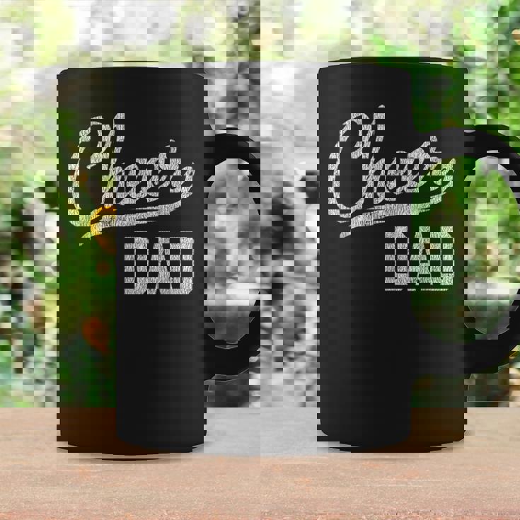 Mens Cheer Dad Proud Cheerleading Dad Fathers Day Coffee Mug Gifts ideas