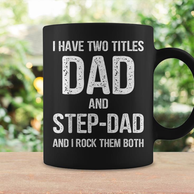 Mens Dad And Step Dad Funny Fathers Day Gift Idea Coffee Mug Gifts ideas