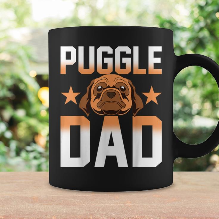 Mens Daddy Puggle Dad Dog Owner Dog Lover Pet Animal Puggle Coffee Mug Gifts ideas
