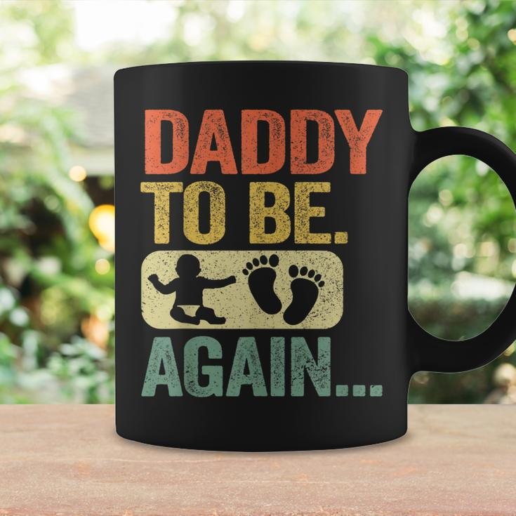Mens Daddy To Be Again New Dad Soon 2Nd Father Second Time Dad Coffee Mug Gifts ideas