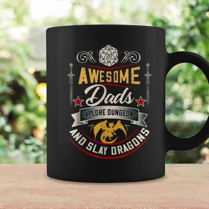 Mens Dads Explore Dungeons Dad Dragons Bnfrbt Coffee Mug Gifts ideas