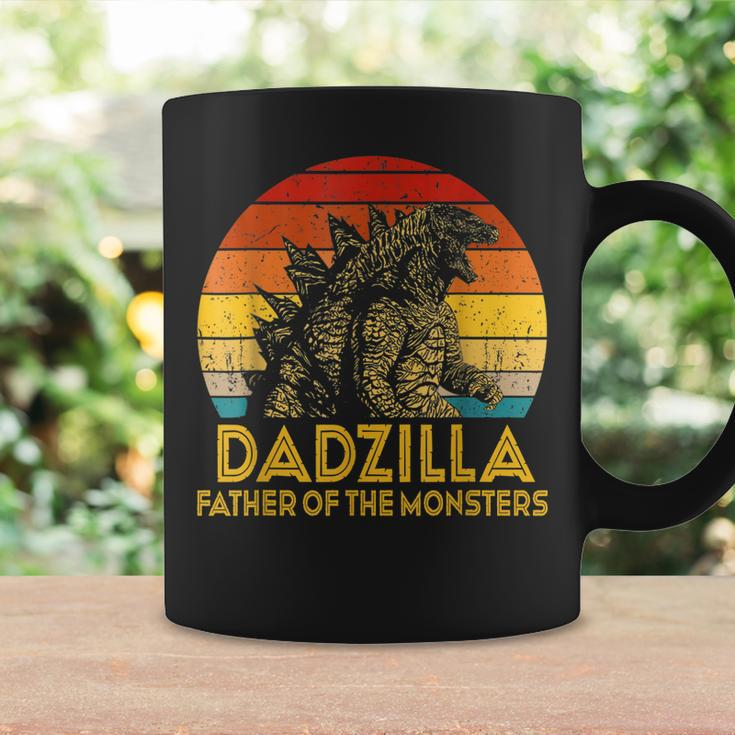 Mens Dadzilla Father Of The Monsters Vintage Fathers Day For Dad Coffee Mug Gifts ideas