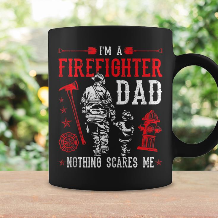Mens Firefighter Dad Fire Rescue Fire Fighter Coffee Mug Gifts ideas