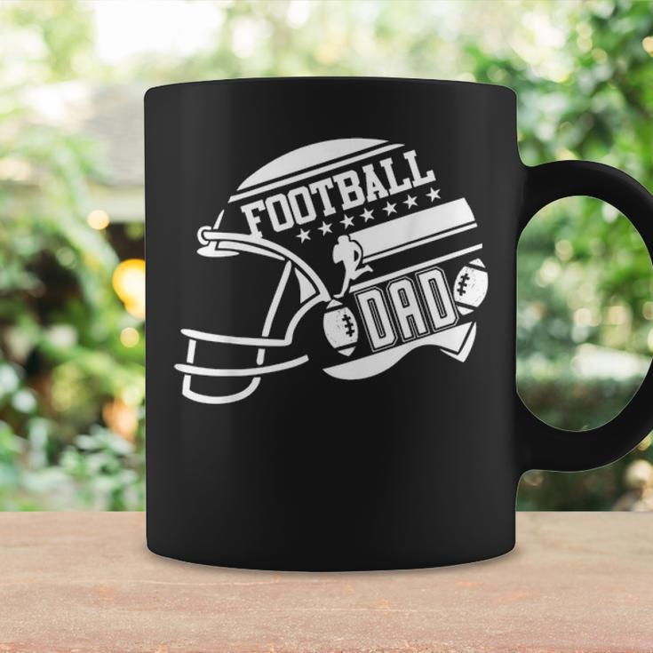 Mens Football Dad Helmet For Men Proud Fathers Day College Season V2 Coffee Mug Gifts ideas