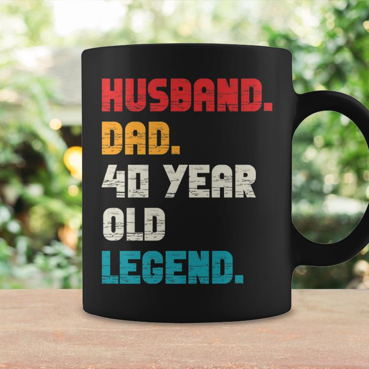 Mens Husband Dad 40-Year-Old Legend 40Th Birthday For Him Coffee Mug Gifts ideas