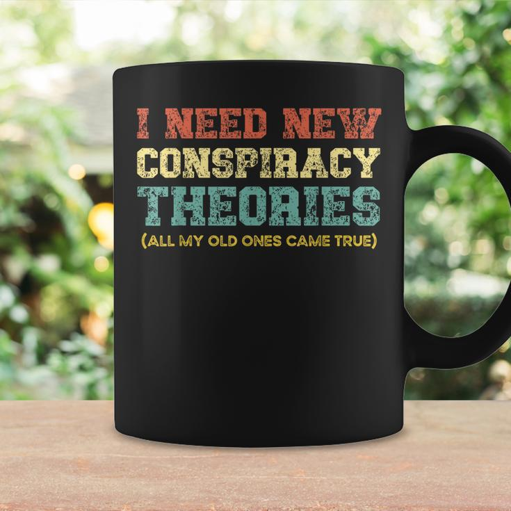 Mens I Need New Conspiracy Theories Conservative Usa Libertarian Coffee Mug Gifts ideas