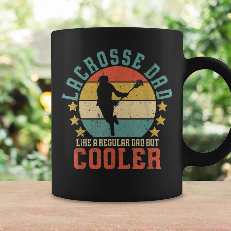 Mens Lacrosse Dad Vintage Funny Fathers Day Gift For Lax Daddy Coffee Mug Gifts ideas
