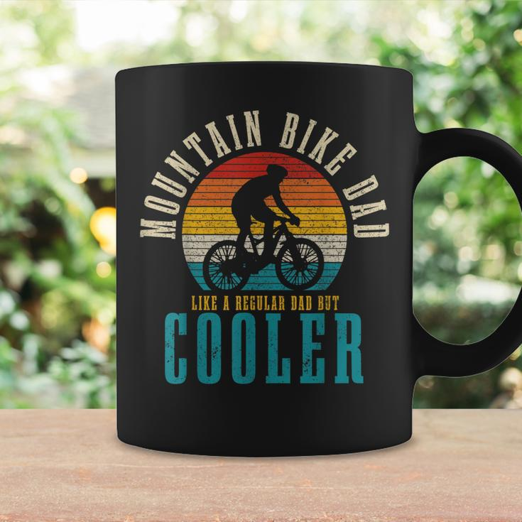 Mens Mountain Bike Dad Funny Vintage Mtb Downhill Biking Cycling Coffee Mug Gifts ideas