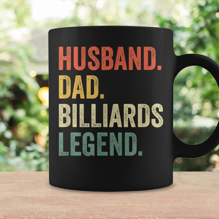 Mens Pool Player Funny Husband Dad Billiards Legend Vintage Coffee Mug Gifts ideas